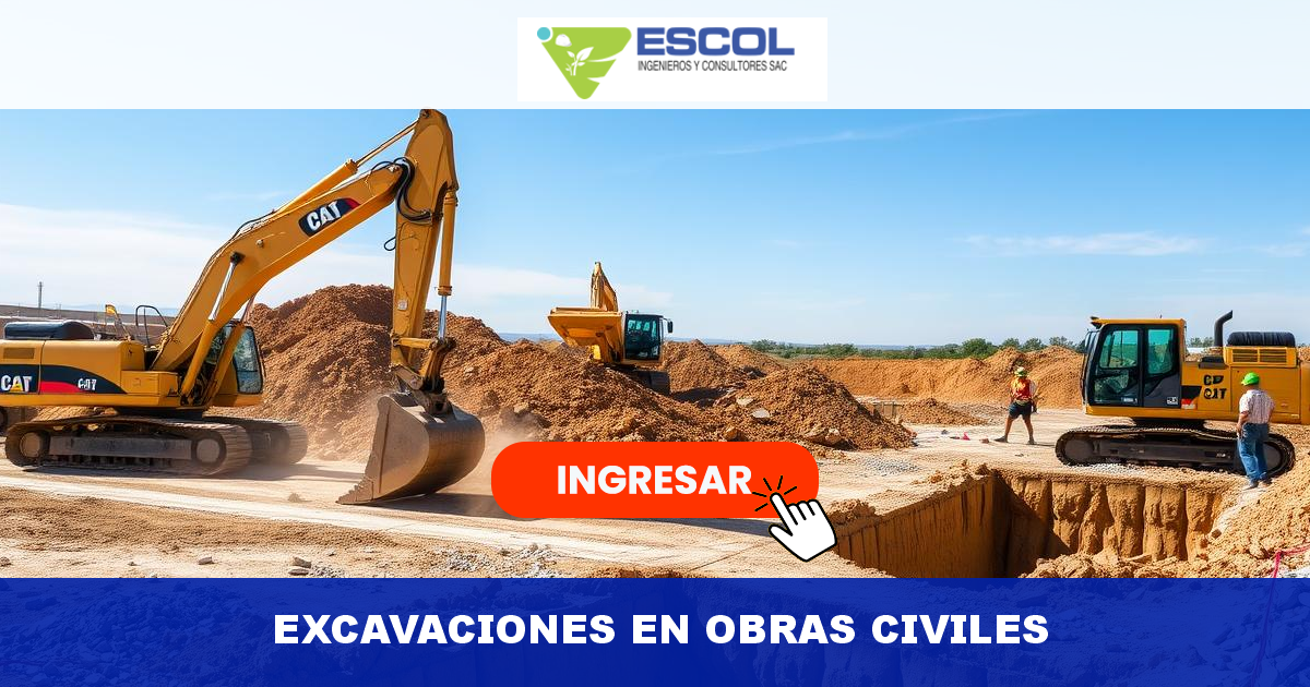 EXCAVACIONES EN OBRAS CIVILES